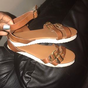 Girls Gap Brown Sandals